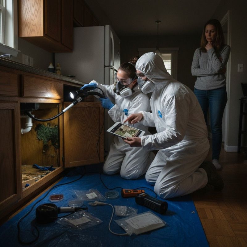 Mold Detection in Weatherford, TX